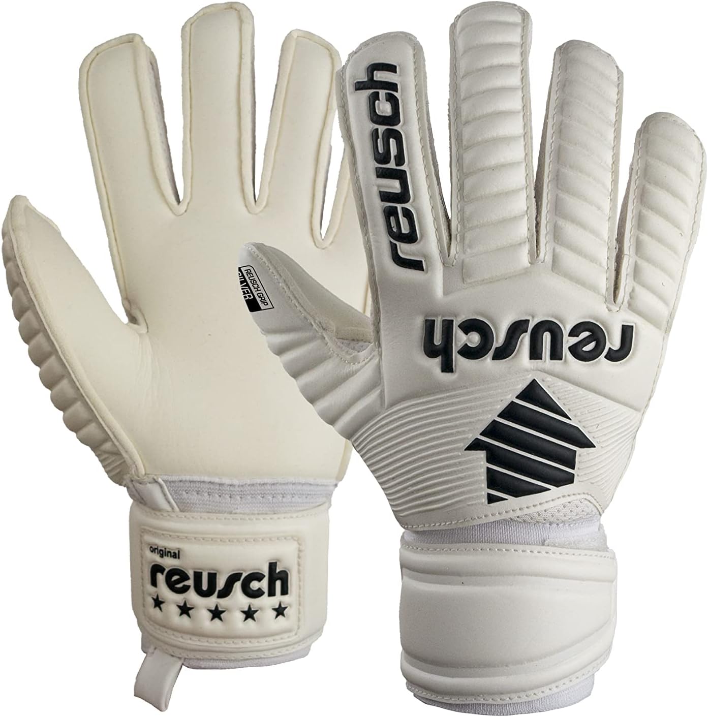 Reusch Legacy Arrow Silver Junior Wit - Keepershandschoenen - Maat 4